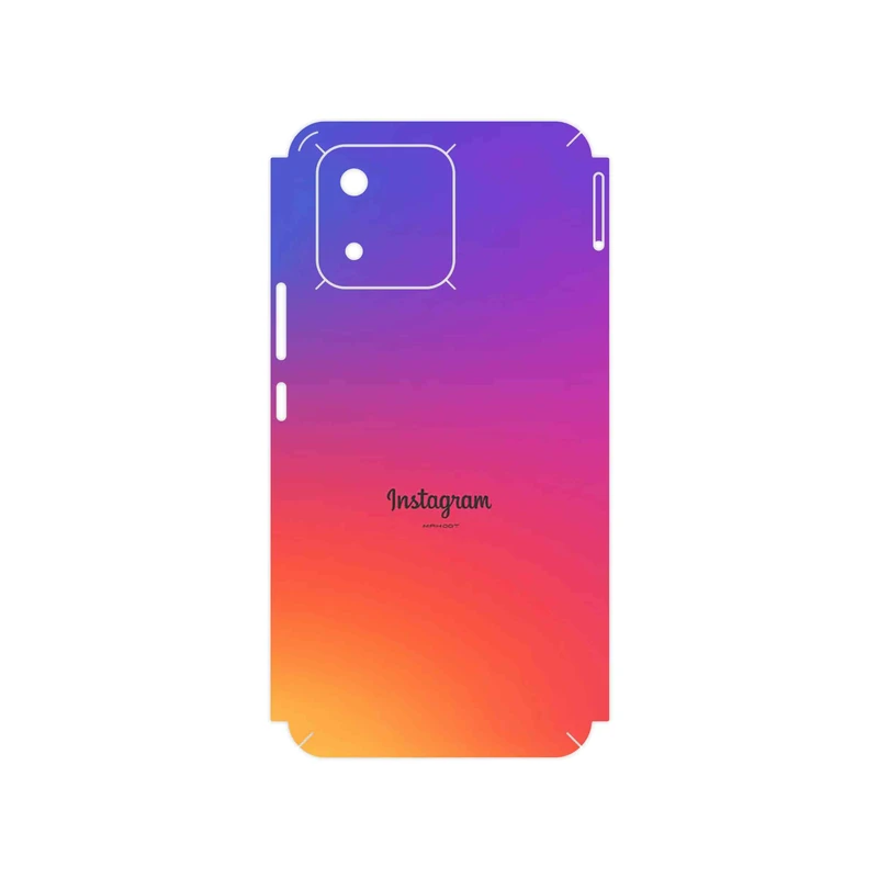 برچسب پوششی ماهوت مدل Instagram مناسب برای گوشی موبایل آنر X5