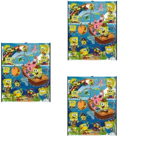 استیکر کودک طرح باب اسفنجی و پاتریک مدل BURGER بسته 3 عددی