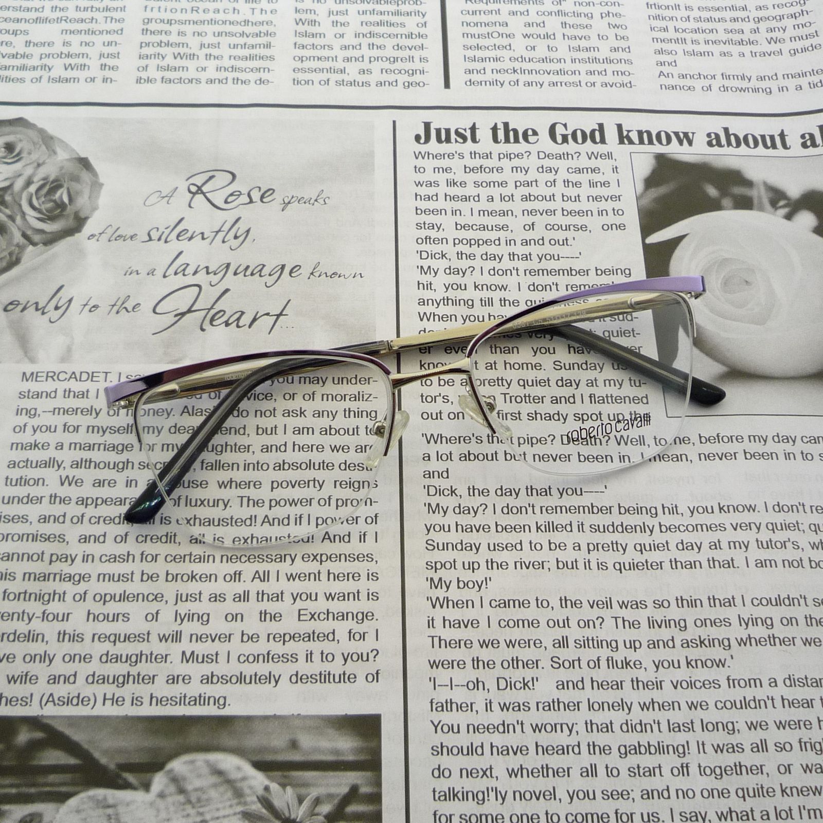 فریم عینک طبی زنانه روبرتو کاوالی مدل 6581C5 -  - 10