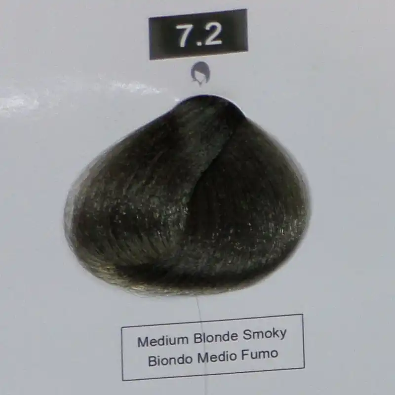 رنگ مو اکیا سری Smoky شماره 7.2 حجم 200 میلی لیتر رنگ دودی بلوند متوسط