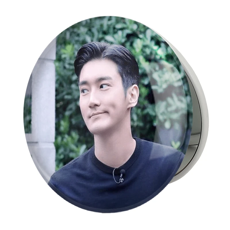 آینه جیبی خندالو طرح شیوون گروه سوپر جونیور Super Junior مدل تاشو کد 12181