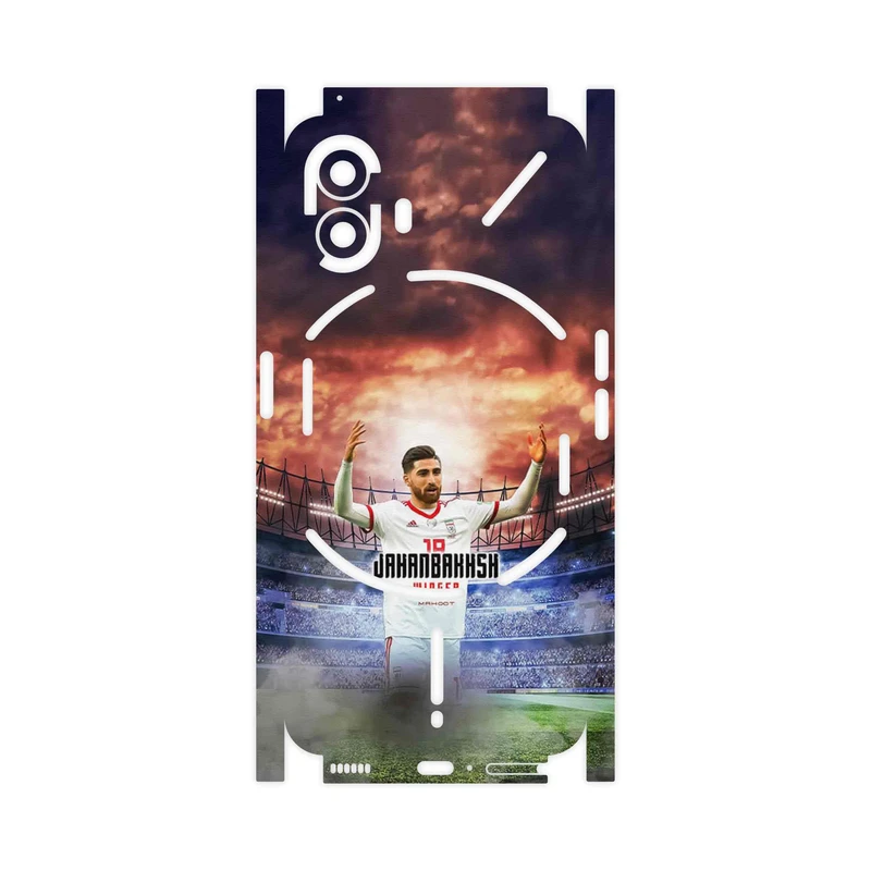 برچسب پوششی ماهوت مدل Alireza Jahanbakhsh-FullSkin مناسب برای گوشی موبایل ناتینگ Phone 2