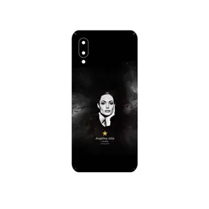 MAHOOT Angelina Jolie Cover Sticker for Samsung Galaxy M02