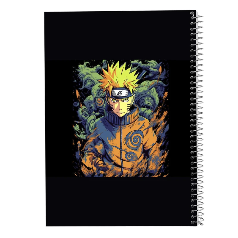 دفتر نت موسیقی 50 برگ مدوپد مدل نارتو کد DF10564