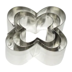 کاتر شیرینی مدل Flower  مجموعه 3 عددی 