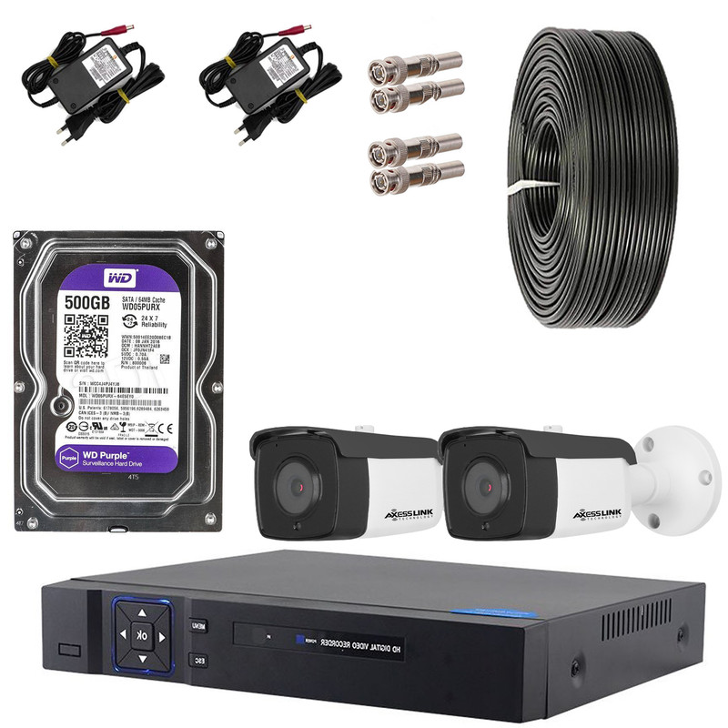 سیستم امنیتی مدل FULL HD KIT 002 LB - AXESSLINK