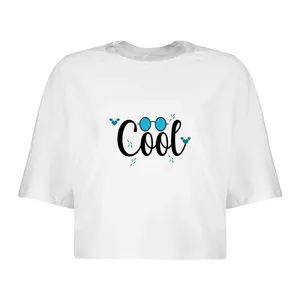 کراپ‌تاپ آستین کوتاه زنانه مدل  L45 S