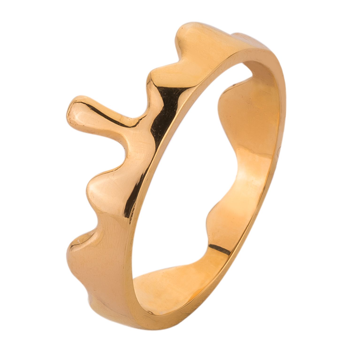 انگشتر طلا 18 عیار زنانه کاکامی مدل کندو کد 388 -  - 1