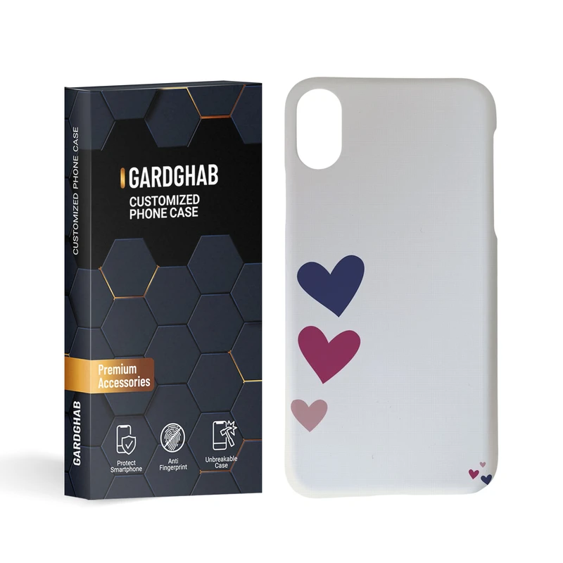 کاور گارد قاب مدل ساده مناسب برای گوشی موبایل اپل iphone x/xs