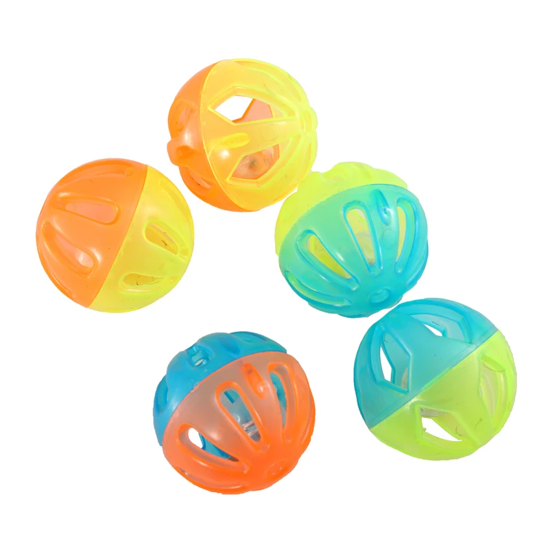 اسباب بازی پرندگان مدل توپ کریستالی  کد 0105 بسته 5 عددی