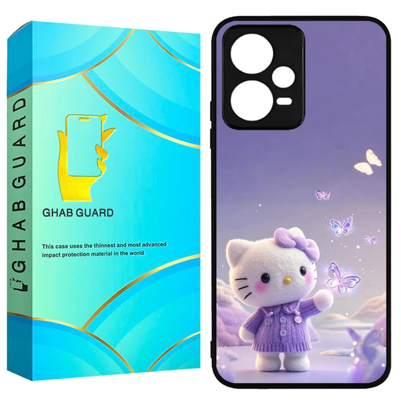 کاور قاب گارد طرح کیتی مدل GCHPX5P مناسب برای گوشی موبایل شیائومی Poco X5 Pro 5G