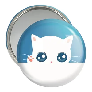 آینه جیبی خندالو مدل گربه Cat  کد 23308