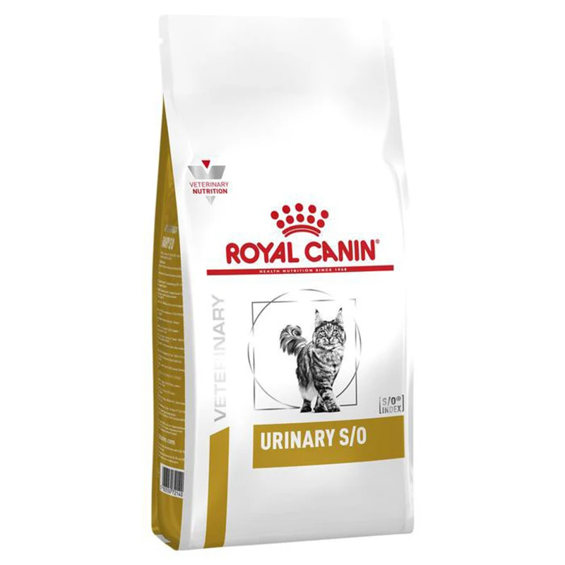 غذای خشک گربه رویال کنین مدل URINARY S/O VETERINARY وزن 3.5 کیلوگرم