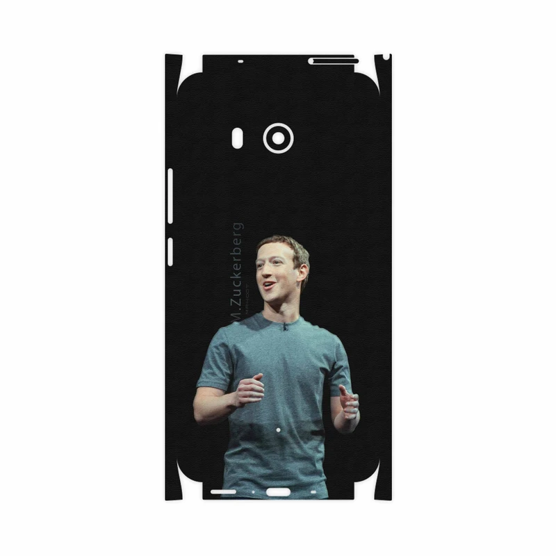 برچسب پوششی ماهوت مدل Mark Zuckerberg-FullSkin مناسب برای گوشی موبایل اچ تی سی U11