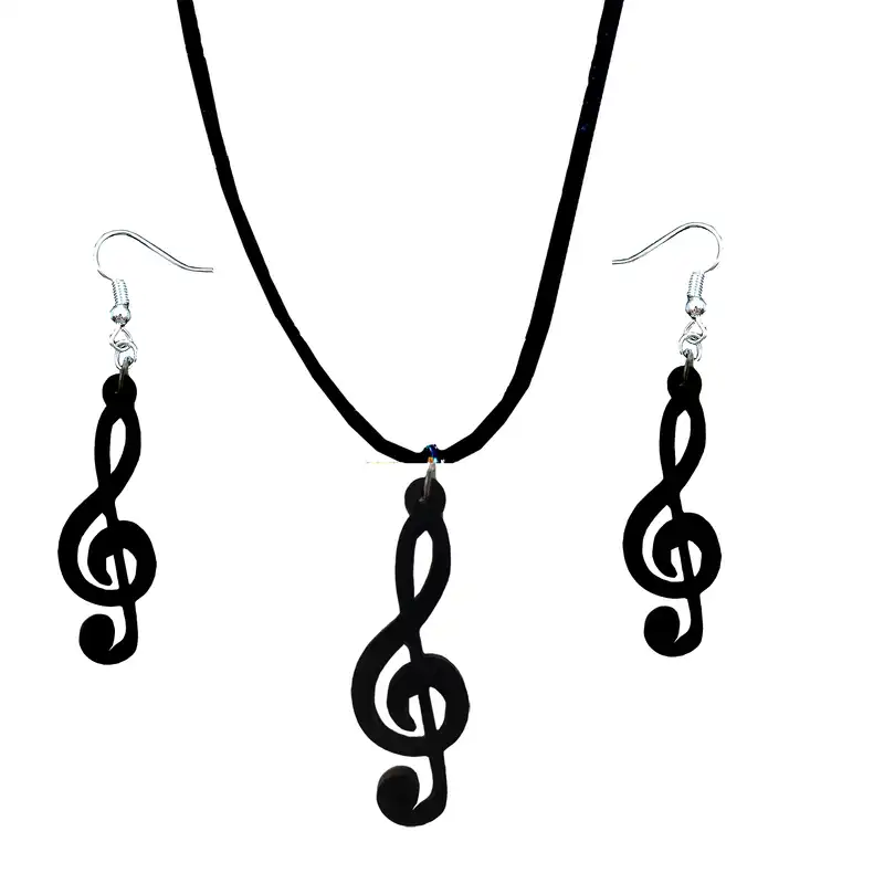 نیم ست زنانه مدل نت موسیقی