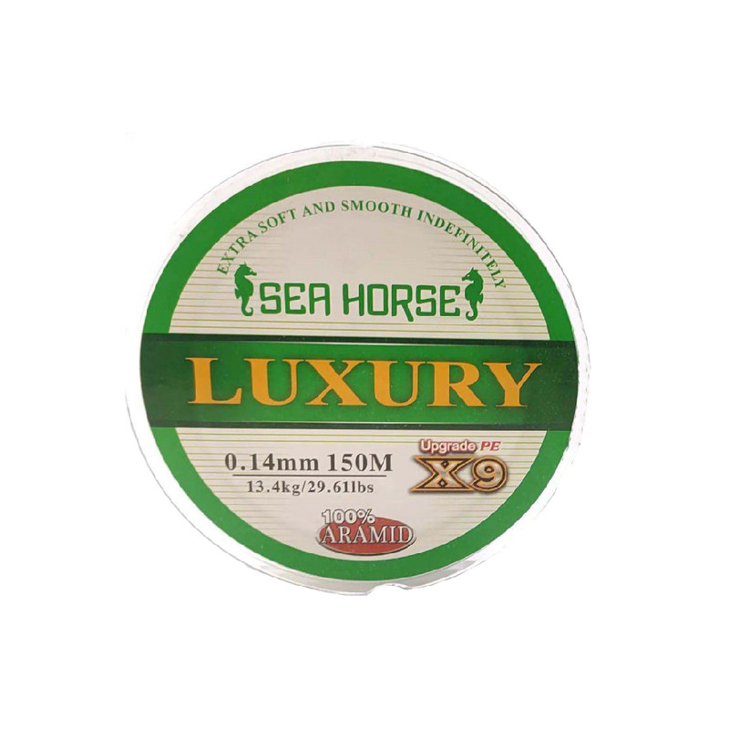نخ ماهیگیری سی هورس لاکچری مدل براید شماره 0.14 میلی متر