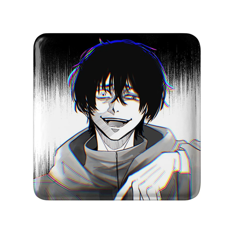 مگنت خندالو طرح یوییچی انیمه توموداچی گیم Tomodachi Game  مدل مربعی کد 18449