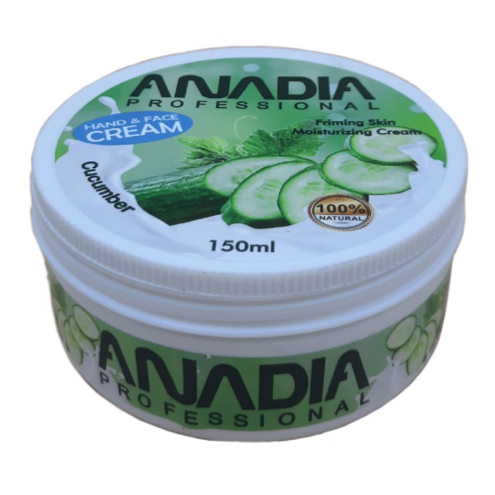 کرم مرطوب کننده آنادیا مدل Cucumber حجم 150 میلی لیتر