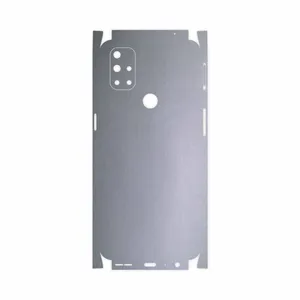 MAHOOT Matte-Silver-FullSkin Cover Sticker for OnePlus Nord N10 5G