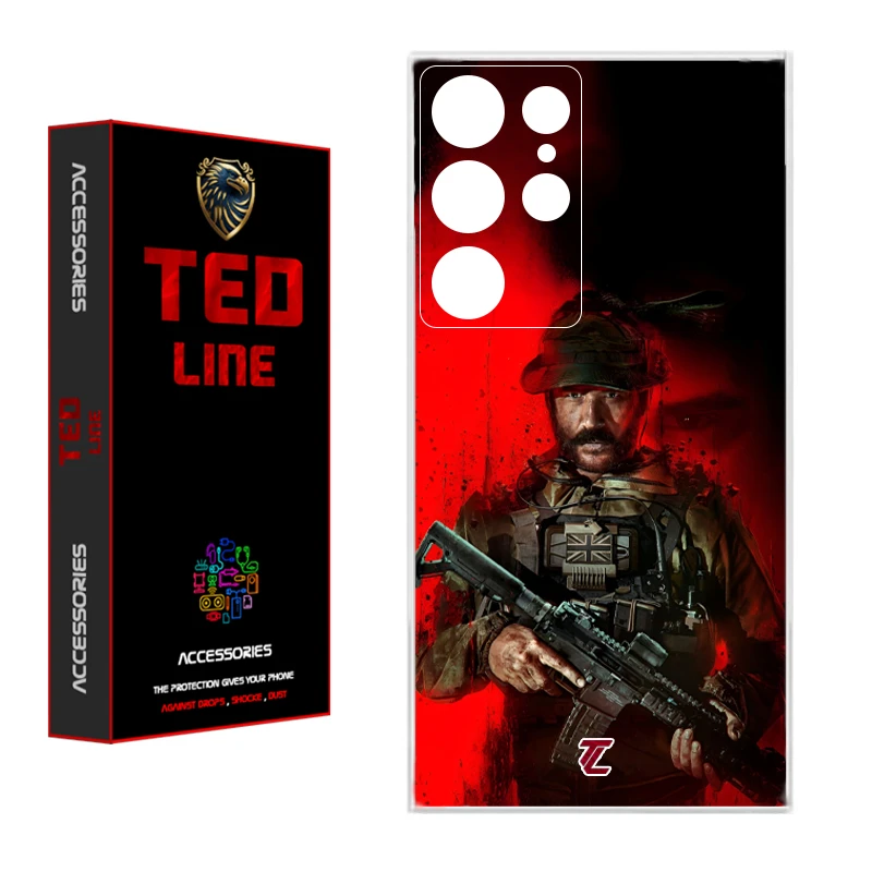 کاور تدلاین طرح کاپیتان پرایس کد 1200 مناسب برای گوشی موبایل سامسونگ Galaxy S21 Ultra