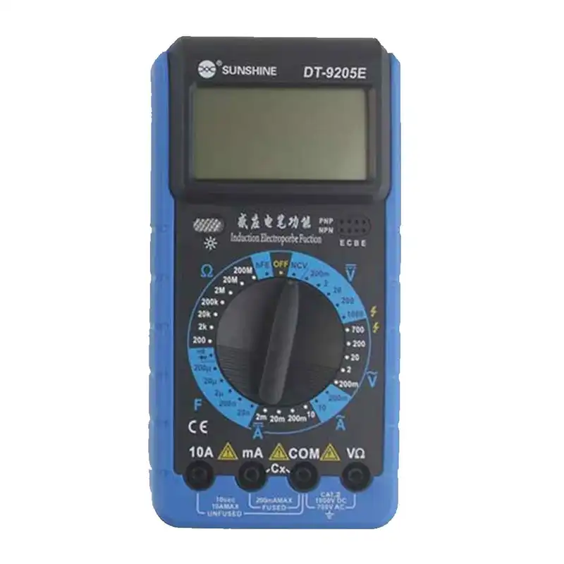 مولتی متر دیجیتال سانشاین مدل DT-9205E