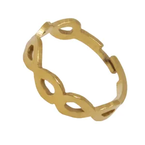 بند انگشتی زنانه طرح بی نهایت کد RKH_806