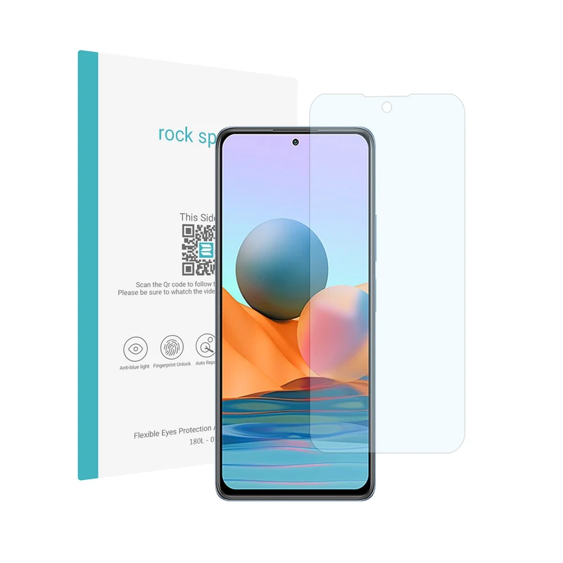 محافظ صفحه نمایش آنتی بلو راک اسپیس مدل 180L-01Y مناسب برای گوشی موبایل شیائومی Redmi Note 10 Pro