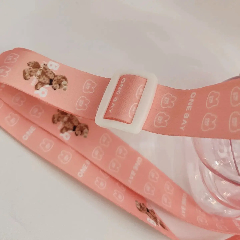 قمقمه کودک مدل نی دار طرح خرس کد 5 گنجایش 0.5 لیتر