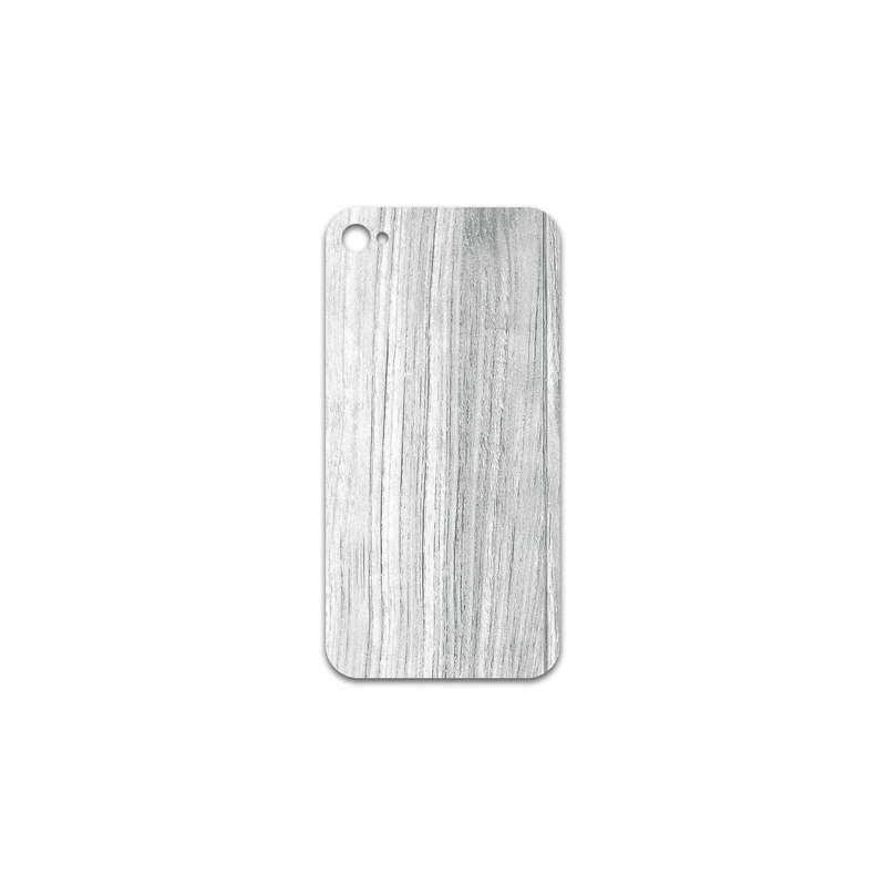 برچسب پوششی ماهوت مدل White Wood مناسب برای گوشی موبایل اپل iPhone 4s