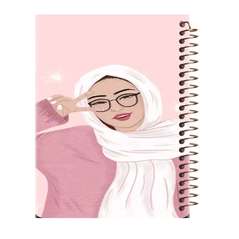 دفتر مشق 80 برگ طرح دختر کد J219