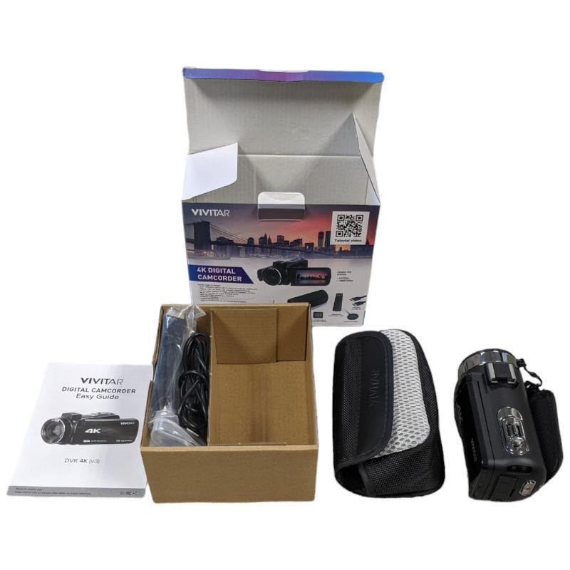 دوربین فیلم برداری وی وی تار مدل DVR4K-BLK Compact