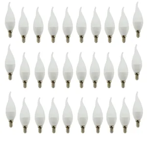 لامپ ال ای دی 7 وات نمانور مدل اشکی پایه کوتاه پایه E14 مجموعه 30 عددی