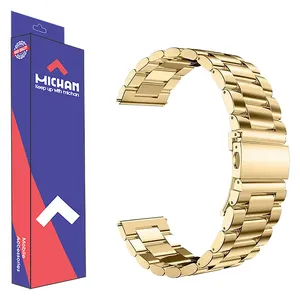بند میچان مدل Steel2 مناسب برای ساعت هوشمند میبرو Watch Lite 2/Lite 3/Lite 3 Pro