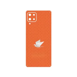 MAHOOT Minimalist origami bird Cover Sticker for Samsung Galaxy M62