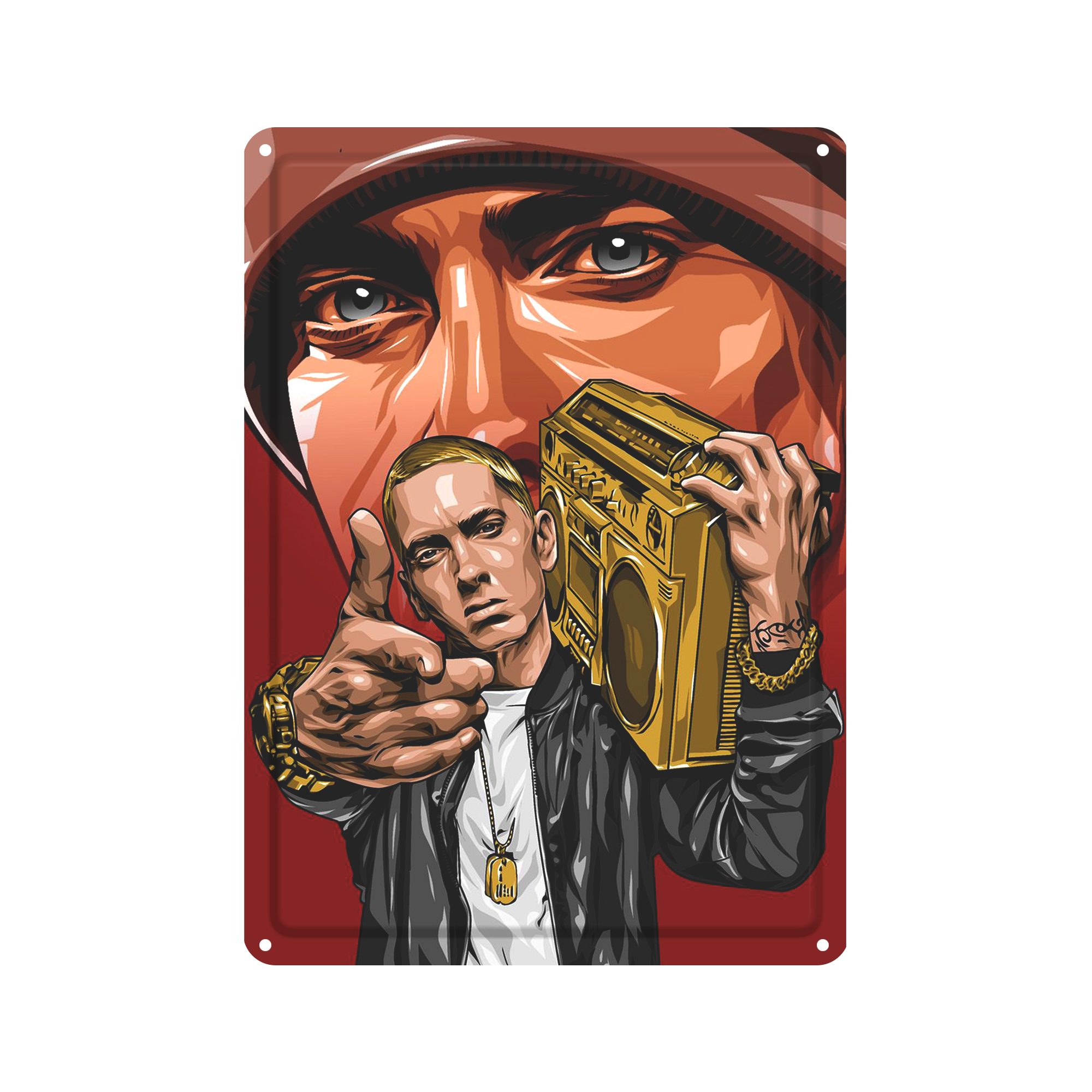 دیوارکوب مدل امینم کد s 709 eminem