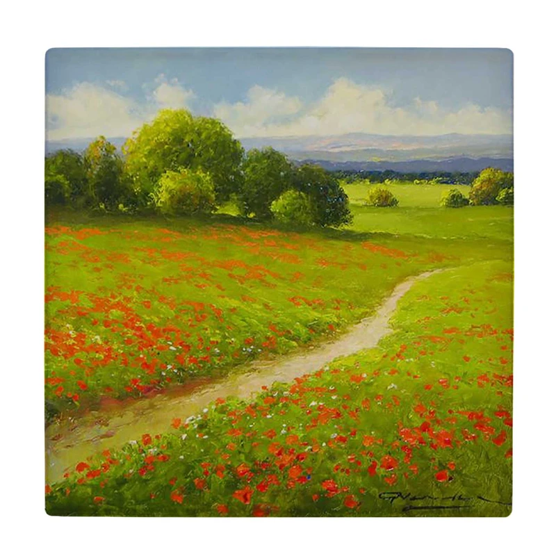  زیر لیوانی  طرح جاده ای در مزرعه کد    5978761_4820