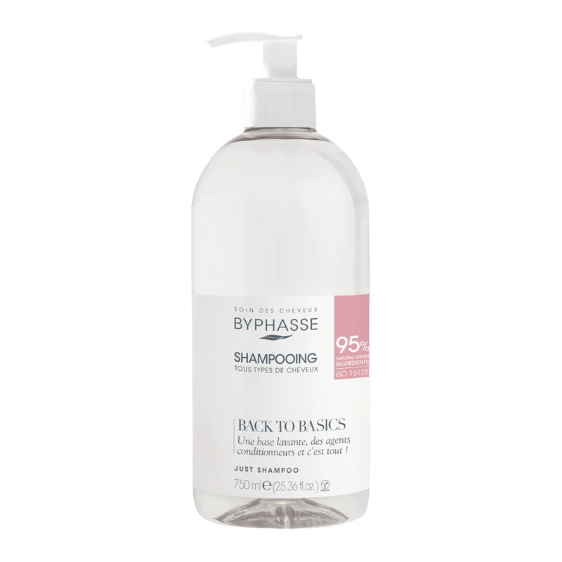 شامپو مو بایفس مدل back to basics مناسب برای انواع مو حجم 750 میلی لیتر