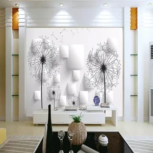 پوستر دیواری سه بعدی مدل قاصدک DVRF1286