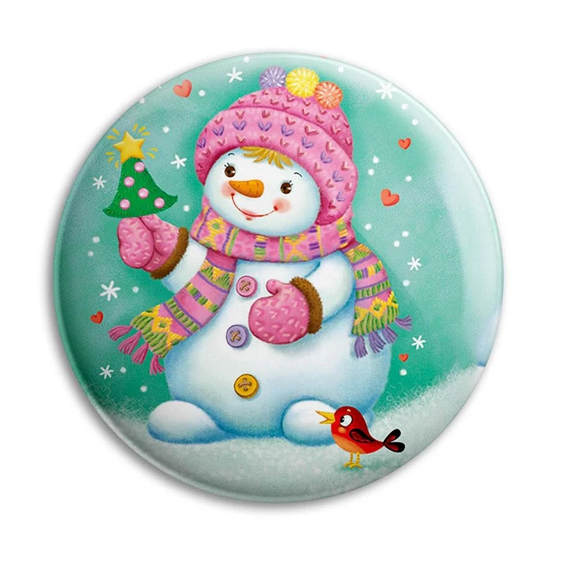 مگنت پرمانه طرح snowman کد pmag.25576