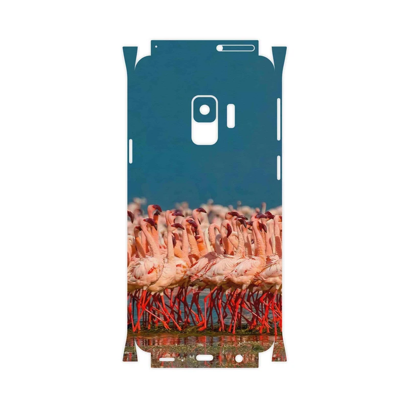برچسب پوششی ماهوت مدل Flamingo-FullSkin مناسب برای گوشی موبایل سامسونگ Galaxy S9