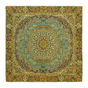 رومیزی ترمه طرح شمس العماره کد 142