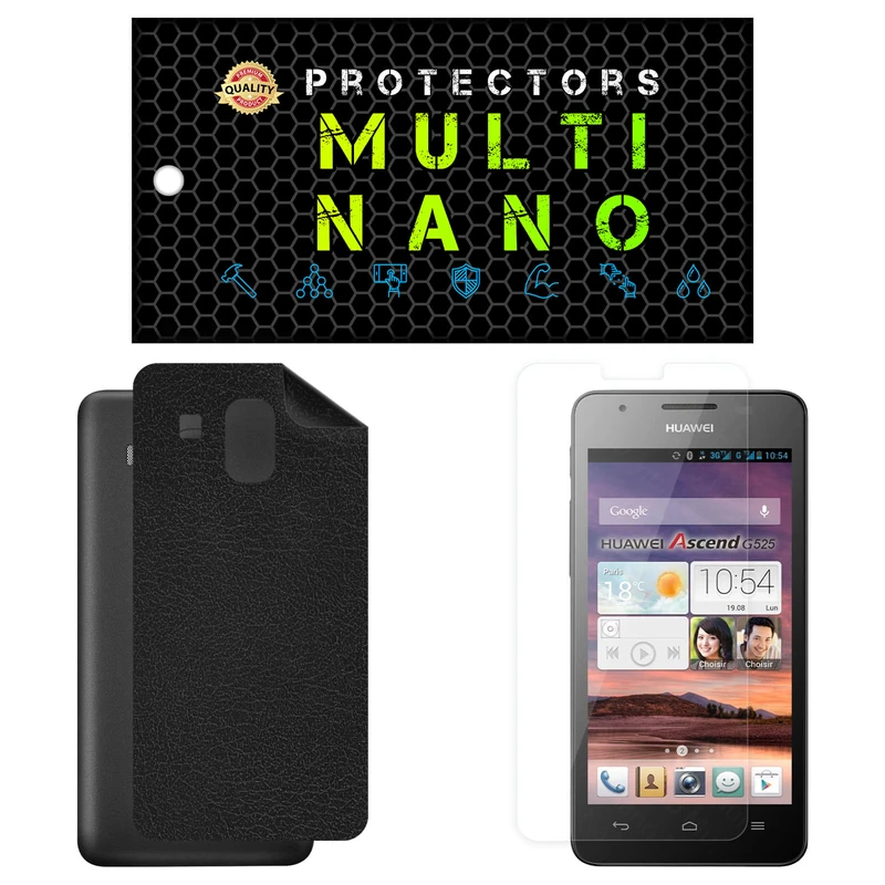 محافظ صفحه نمایش مولتی نانو مدل X-SFL مناسب برای گوشی موبایل هوآوی Ascend G525 به همراه برچسب پوششی