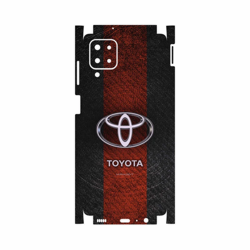 برچسب پوششی ماهوت مدل TOYOTA-Logo-FullSkin مناسب برای گوشی موبایل سامسونگ Galaxy M12
