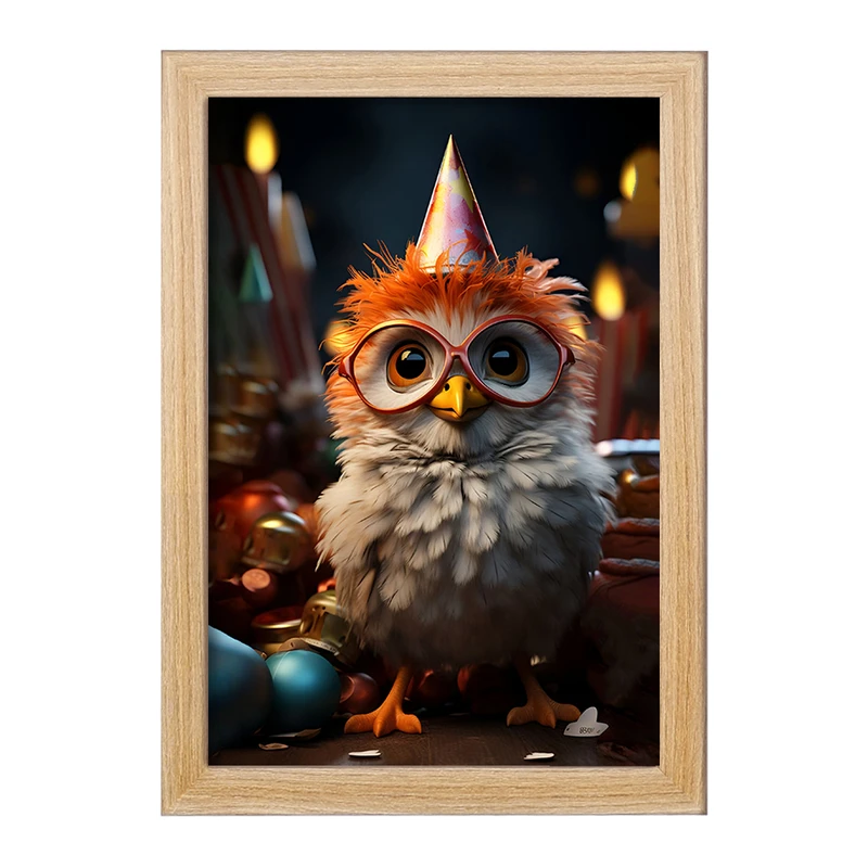 تابلو خندالو مدل جوجه بامزه کد F6627