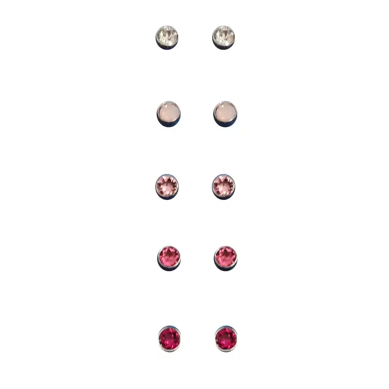 گوشواره زنانه اکسسورایز مدل 816816 مجموعه 5 عددی