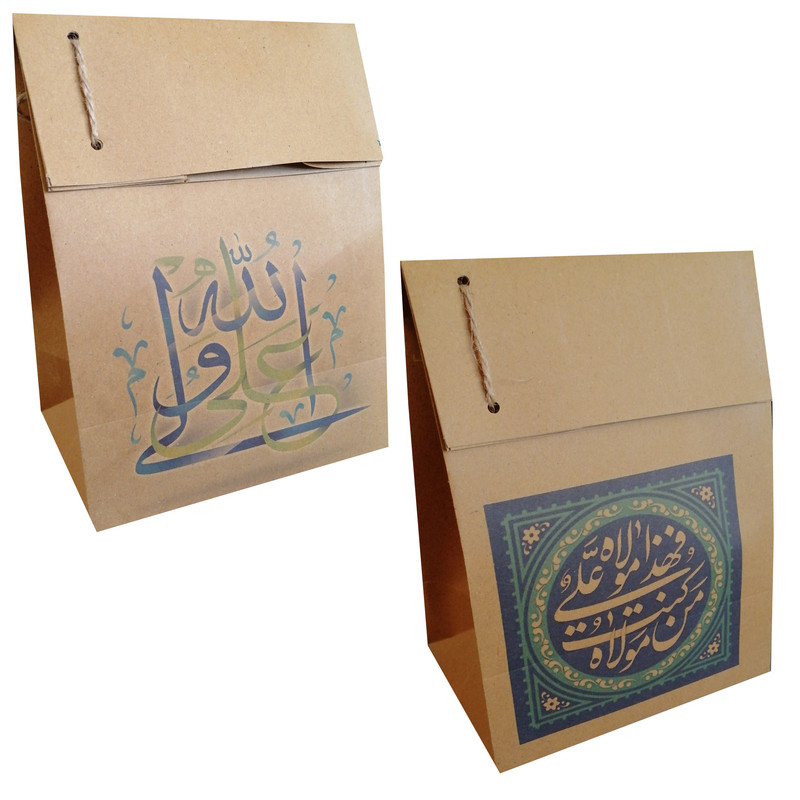 ساک هدیه مدل عید غدیر مجموعه 2 عددی