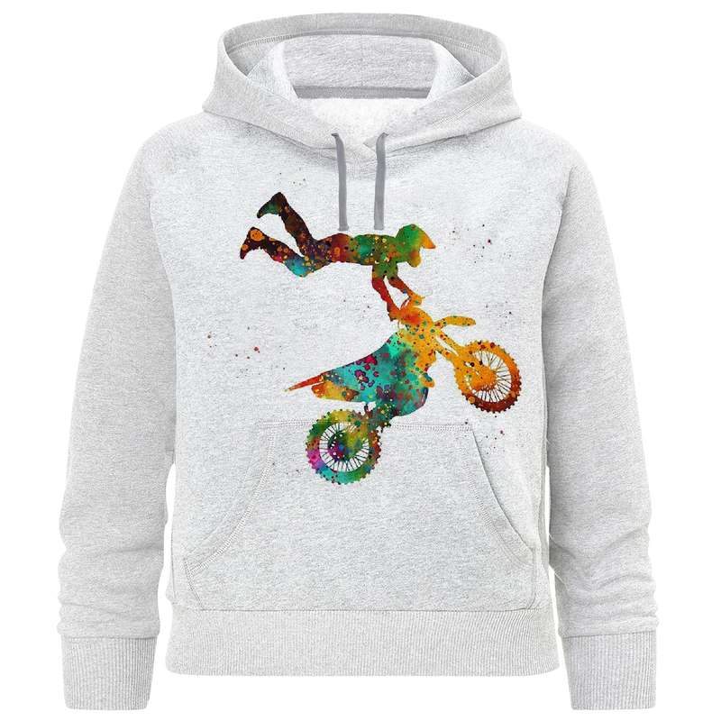 هودی پسرانه مدل موتورسوار W819