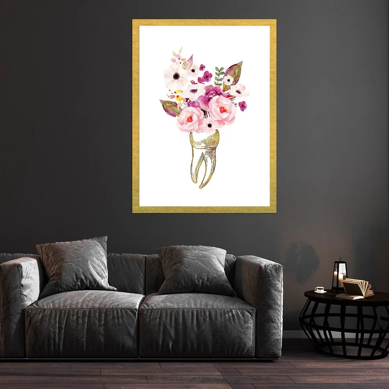 تابلو بکلیت طرح دندان مدل قاب شاسی T-S9361