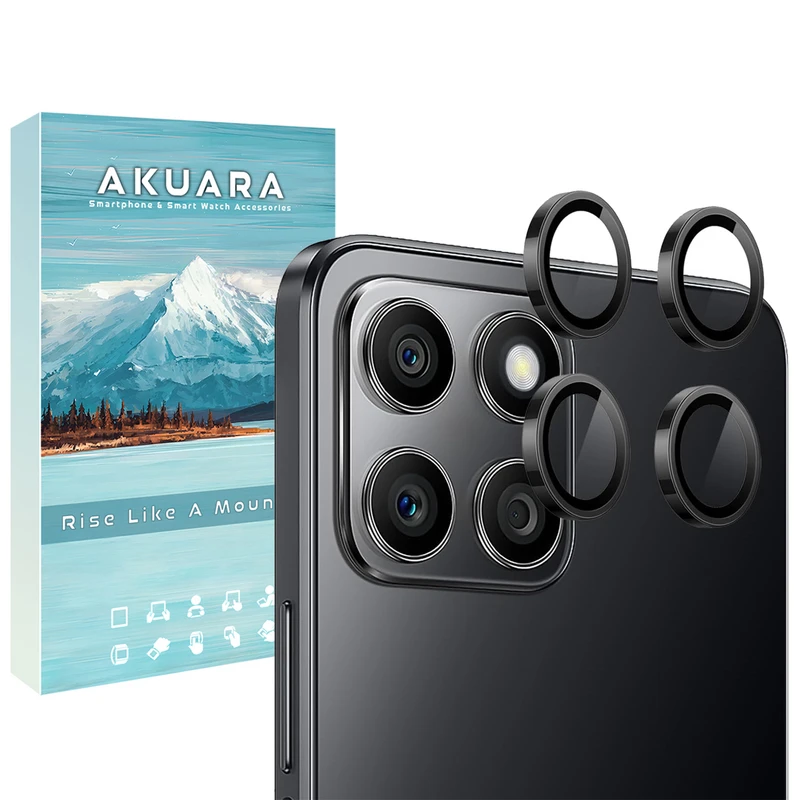 محافظ لنز دوربین فلزی آکوآرا مدل Ring MT مناسب برای گوشی موبایل آنر X8a