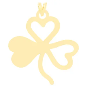 آویز گردنبند طلا 18 عیار زنانه الن نار مدل ELN3726